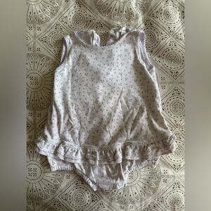 Kissy Kissy White Floral Baby Romper